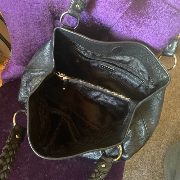 Banana Republic Black Leather purse - Picture 3 of 6